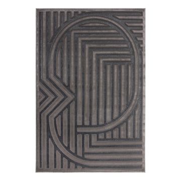 Covor gri 170x116 cm Eris Gatsby - Flair Rugs