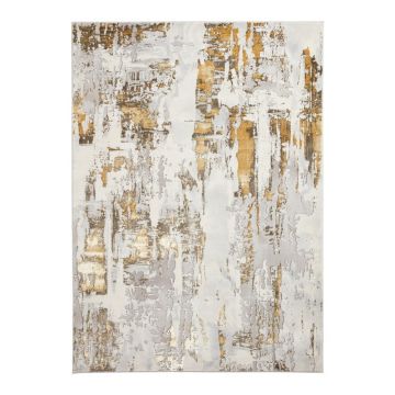 Covor gri/auriu 220x160 cm Apollo - Think Rugs Covor gri/auriu 220x160 cm Apollo - Think Rugs