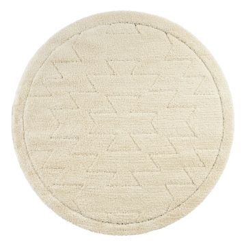 Covor Mint Rugs Norwalk Cara, ø 160 cm, alb-crem