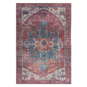 Covor roșu 170x120 cm Kaya - Asiatic Carpets