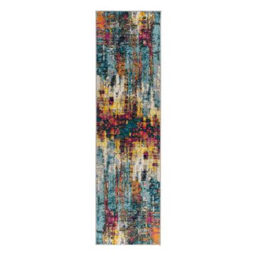Covor tip traversă țesut manual 66x230 cm Spectrum Abstraction – Flair Rugs