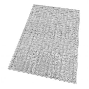 Covoras universal, 50x115cm, model forme geometrice, gri, Narciso ieftin