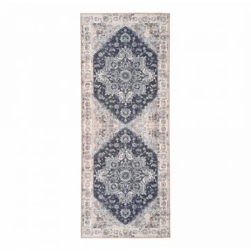 Covor albastru 200x80 cm Havana - House Nordic