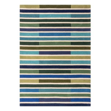 Covor din lână verde 170x120 cm Piano - Flair Rugs