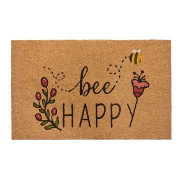 Covor de nucă de cocos 75x45 cm Bee Happy - Hanse Home