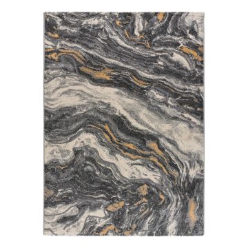 Covor gri 150x80 cm Marmol Onda - Universal