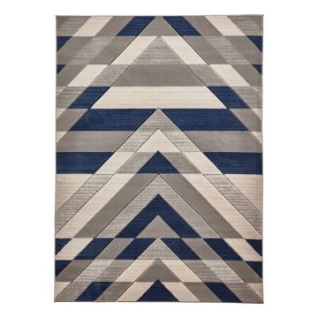 Covor Think Rugs Pembroke, 80 x 150 cm, gri albastru