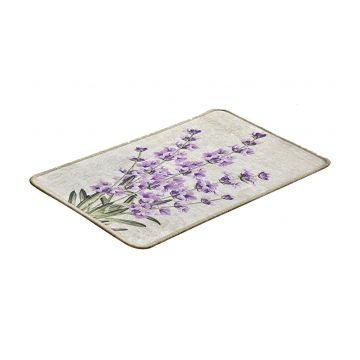 Covoras pentru baie Lavander, Multicolor, 40X60 cm