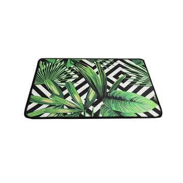 Covoras pentru baie Tropic, Verde, 40X60 cm