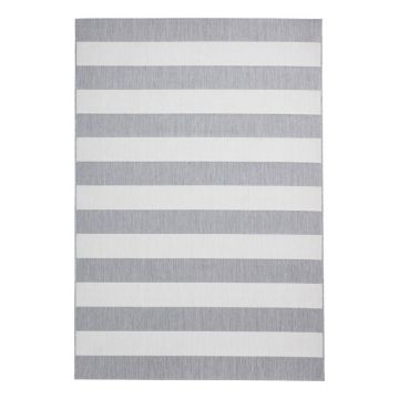 Covor de exterior gri/bej 170x120 cm Santa Monica - Think Rugs