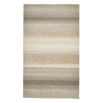 Covor din lână maro/bej 170x120 cm Elements - Think Rugs la reducere