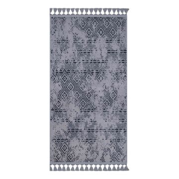Covor lavabil gri 160x100 cm - Vitaus Covor lavabil gri 160x100 cm - Vitaus