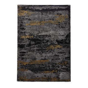 Covor negru 170x120 cm Craft - Think Rugs