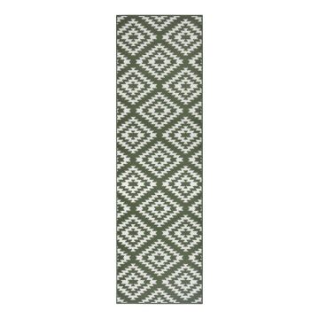 Covor tip traversă verde 250x80 cm Nordic - Hanse Home ieftin