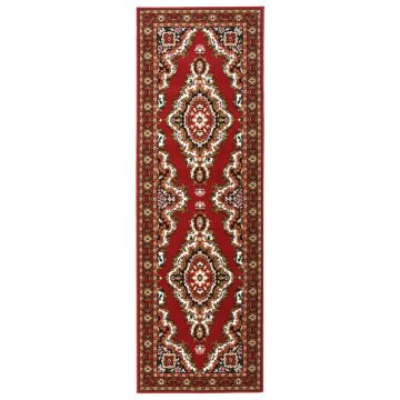 Covor traversa BCF, rosu oriental, 80x250 cm