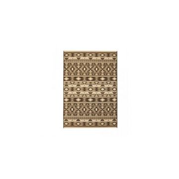 Covor aspect sisal de interior/exterior 80x150 cm design etnic