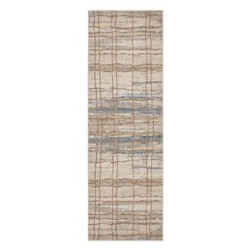 Covor bej tip traversă 200x80 cm Terrain - Hanse Home ieftin