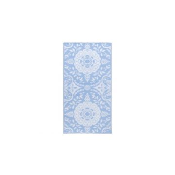 Covor de exterior, bleu, 120x180 cm, pp