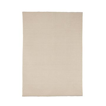 Covor de exterior Savan Outdoor, Bizzotto, 170 x 240 cm, polipropilena, lucrat manual, bej