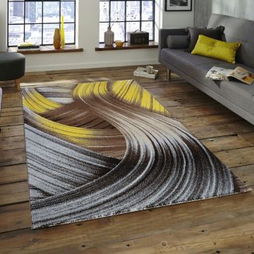 Covor Dreptunghiular in dimensiuni multiple din Polipropilena Multicolor Wind