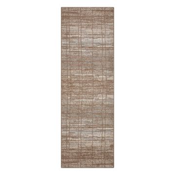 Covor maro/bej tip traversă 200x80 cm Terrain - Hanse Home