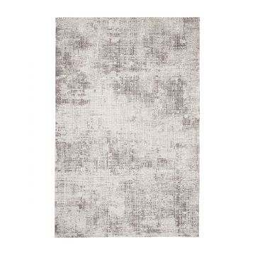 Covor Suri, Bizzotto, 155 x 230 cm, tesatura Chenille/policoton, verso din latex, argintiu