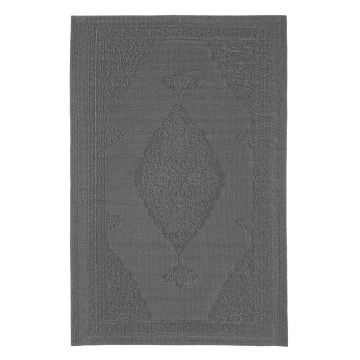 Covor de exterior Delbar, Bizzotto, 150 x 210 cm, polipropilena, gri