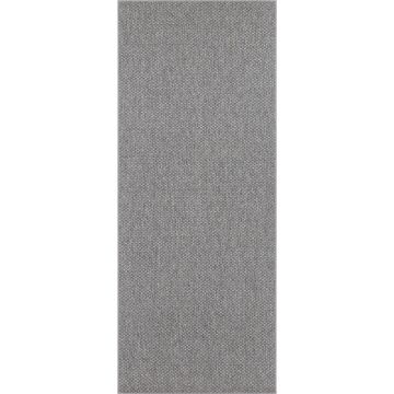 Covor gri tip traversă 250x80 cm Bono™ - Narma