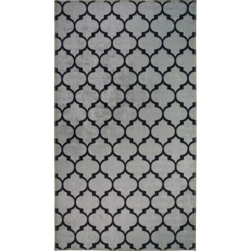 Covor gri lavabil 150x80 cm - Vitaus