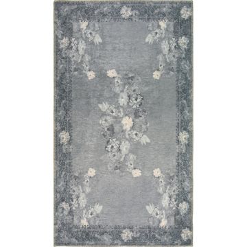 Covor gri lavabil 80x50 cm - Vitaus ieftin