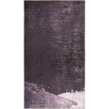 Covor gri lavabil 80x50 cm - Vitaus ieftin