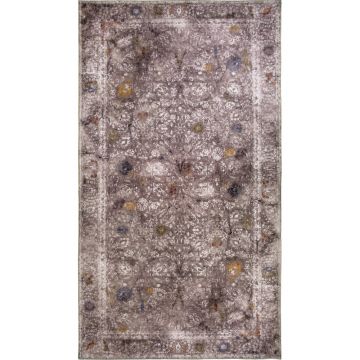 Covor maro deschis lavabil 150x80 cm - Vitaus ieftin