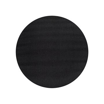 Covor negru rotund 160x160 cm Bello™ - Narma