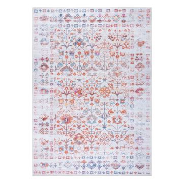 Covor roz lavabil 290x200 cm Camille - Flair Rugs