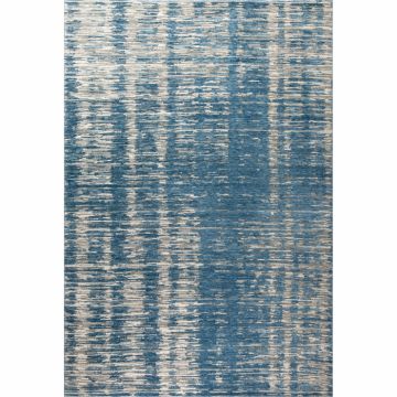 Covor ZEN B3122 CH2 A9, albastru, 80x150 cm ieftin