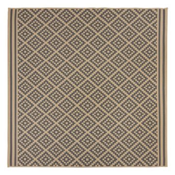 Covor de exterior gri/bej 200x200 cm Moretti - Flair Rugs