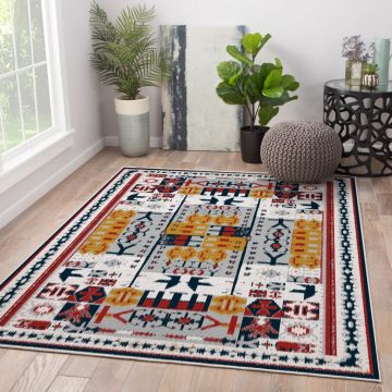 Covor Hampton, Oyo Concept, 80x140 cm, poliester, multicolor
