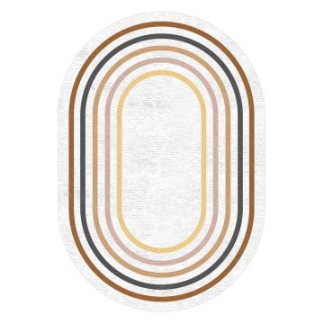 Covor alb 80x120 cm – Rizzoli