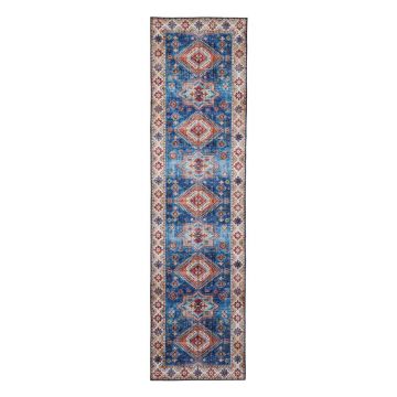 Covor albastru 225x60 cm Topaz - Think Rugs ieftin