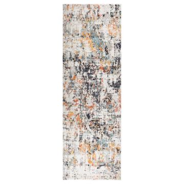 Covor de exterior din tesatura plata, multicolor, 80 x 250 cm