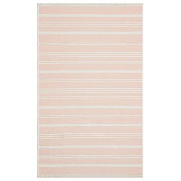 Covor de living / dormitor Maze Home MONDO Reversibil, Roz (diverse dimensiuni)