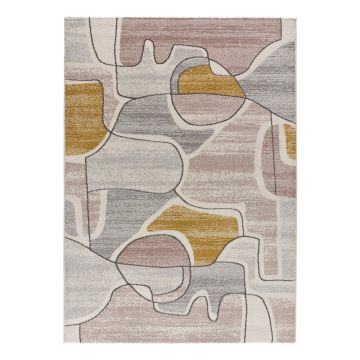 Covor galben/crem 120x170 cm Ashley – Universal