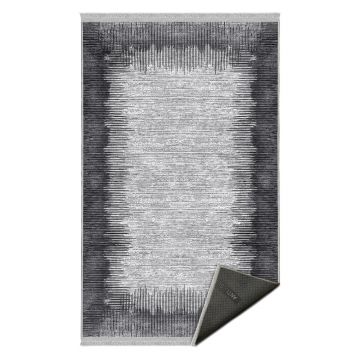 Covor gri de tip traversă 80x200 cm – Mila Home