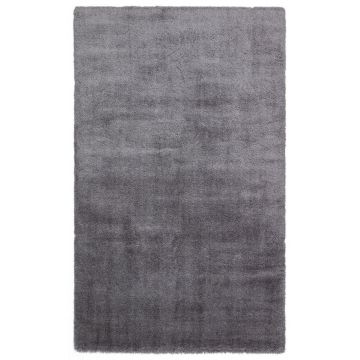 Covor Maze Home Comfort SHAGGY, Lavabil , Antiderapant, Anthracite, 150 x 80 cm