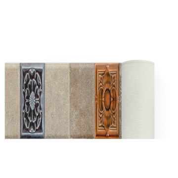 Covor bej lavabil 58x80 cm – Oyo home