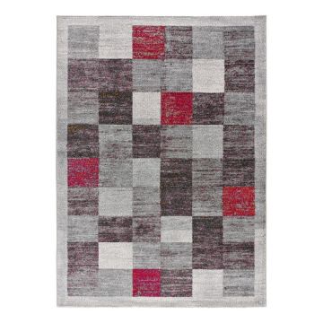 Covor roșu/gri 160x230 cm Sheki – Universal