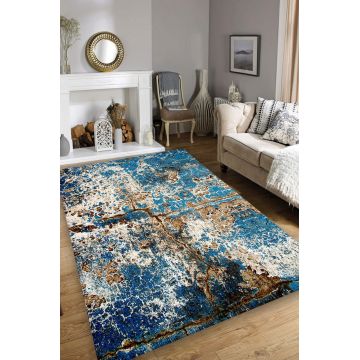 Covor, Be Lost , 120x160 cm, 70% bumbac;30% poliester, Multicolor