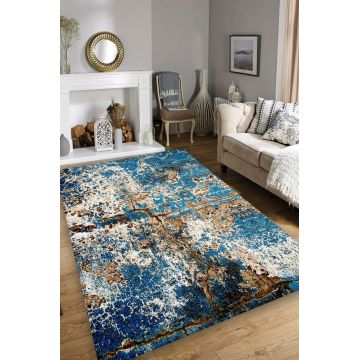 Covor, Be Lost , 200x290 cm, 70% bumbac;30% poliester, Multicolor ieftin