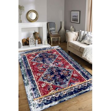 Covor, Divan, 120x180 cm, 70% bumbac;30% poliester, Multicolor