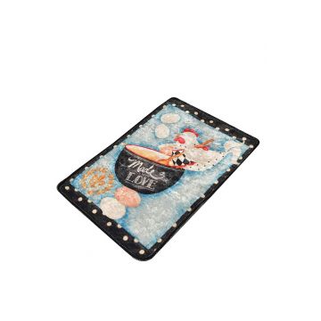 Covor, Made Love , 50% catifea/50% poliester, Multicolor
